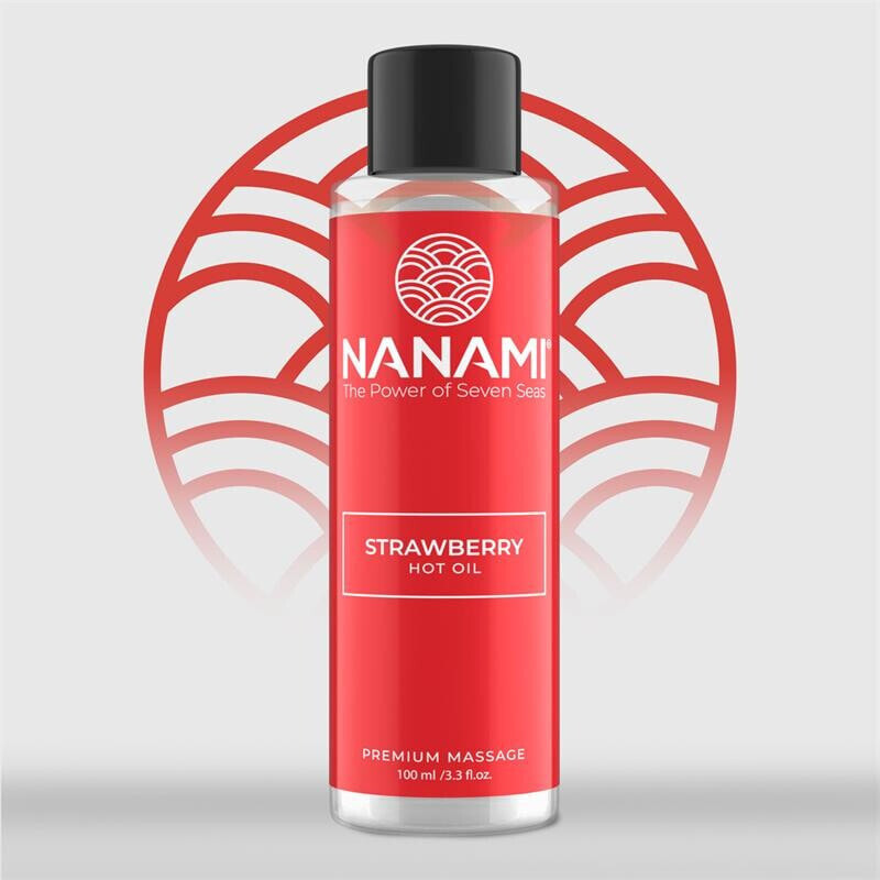 Hot Oil Massage Sweet Strawberry Aroma Heat Effect 100 ml