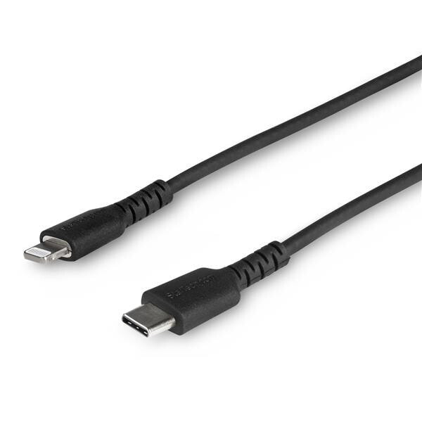 StarTech.com RUSBCLTMM1MB дата-кабель мобильных телефонов Черный USB C Lightning 1 m