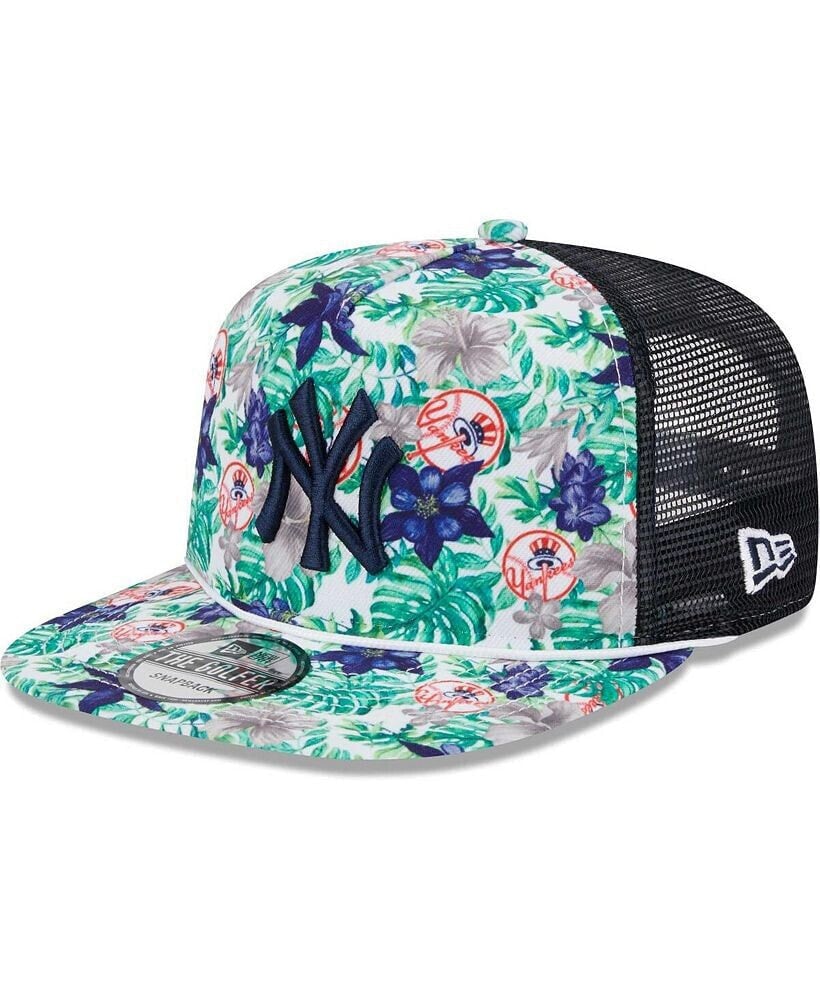 New Era men's New York Yankees Tropic Floral Golfer Snapback Hat