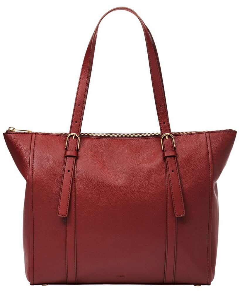 Carlie Leather Tote Bag