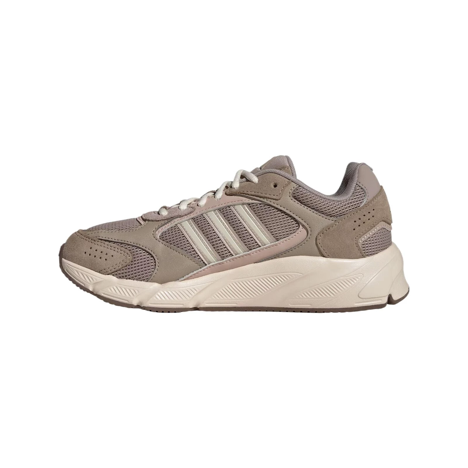 Adidas CRAZYCHAOS 2000 Wear-Resistant Low-Top Casual Shoes Women's Gray Brown