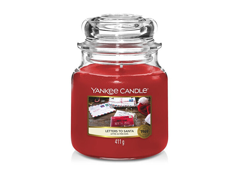 Aromatic candle Classic medium Letters to Santa 411 g