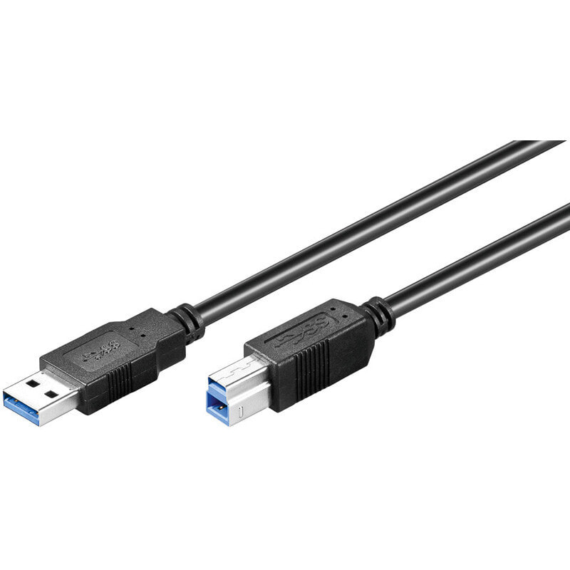 Goobay 96119 USB кабель 5 m 3.2 Gen 1 (3.1 Gen 1) USB A USB B Черный