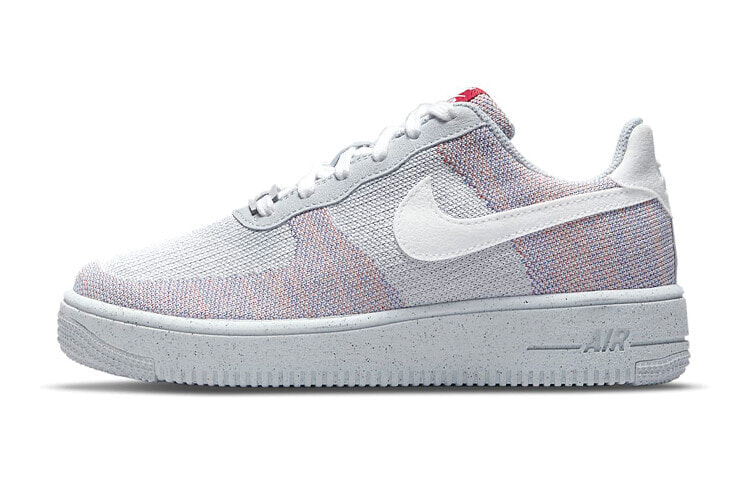 Nike Air Force 1 Low Flyknit Crater 编织 低帮 板鞋 GS 灰白 / Кроссовки Nike Air Force 1 Low Flyknit Crater GS DH3375-002