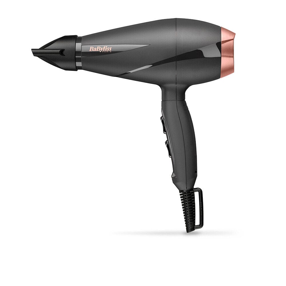 Фен Babyliss 6709DE Smooth Pro + насадка-диффузор Черный Розовое золото