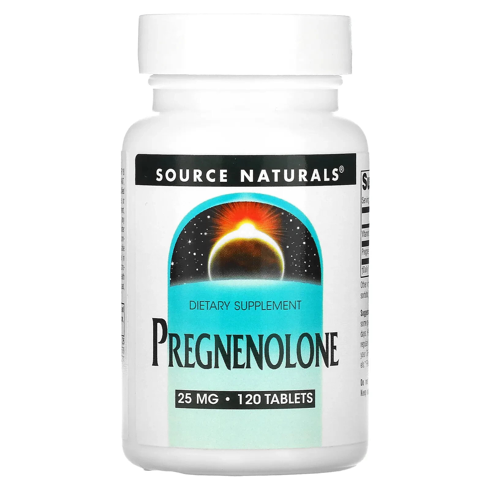 Pregnenolone, 50 mg, 120 Tablets