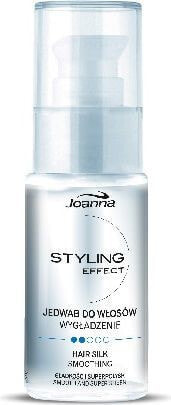 Joanna Styling Effect Jedwab Разглаживающий и придающий блеск несмываемый концентрат для волос  30 мл