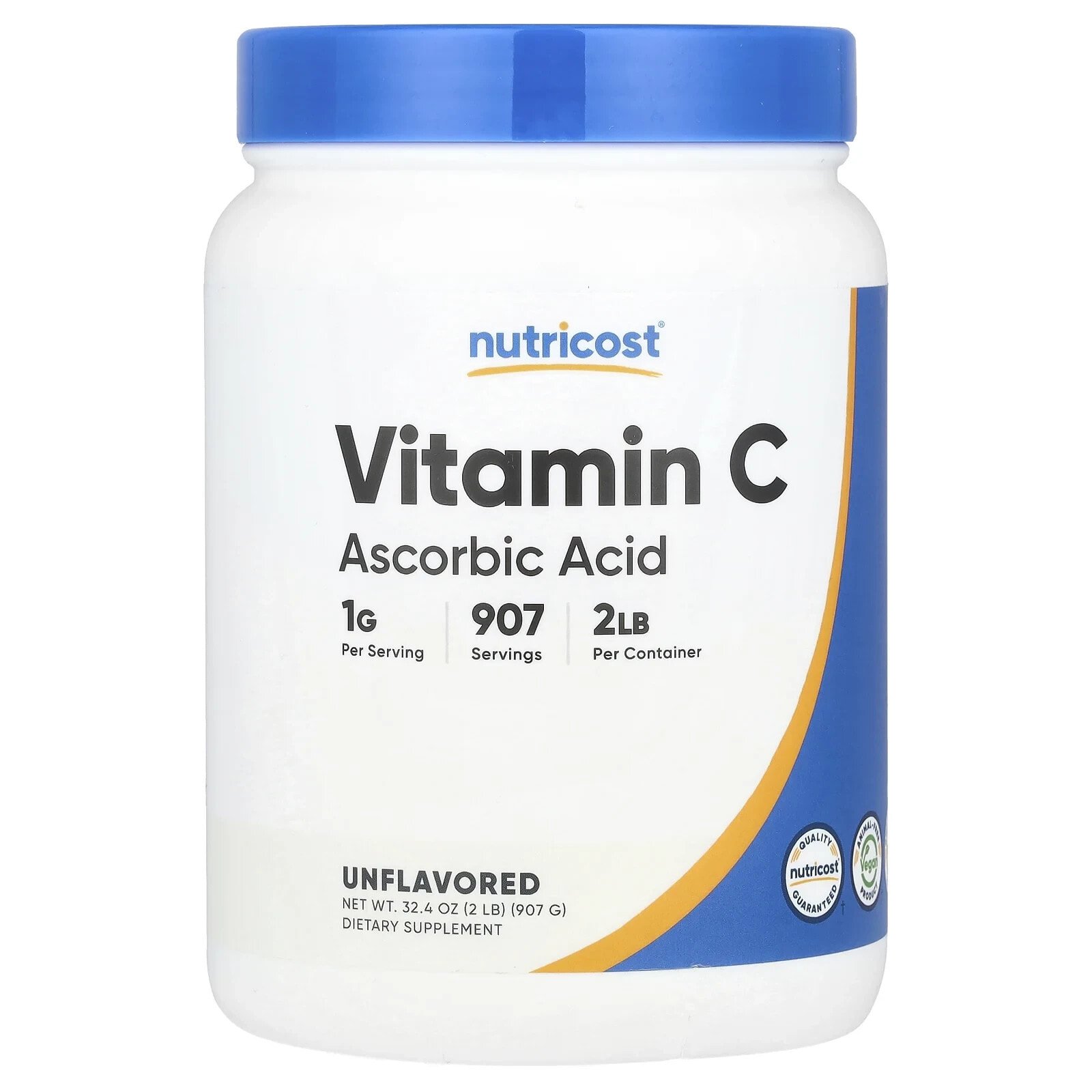 Vitamin C, Unflavored, 32.4 oz (907 g)