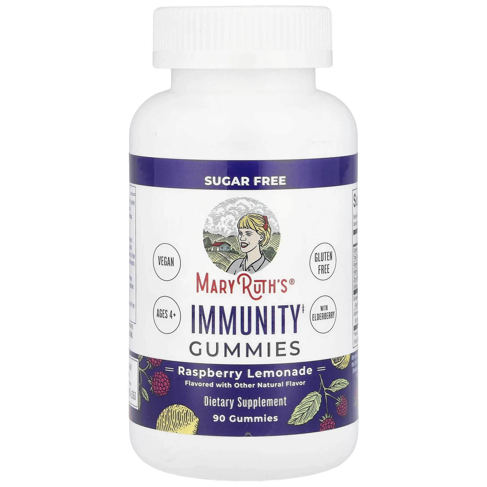 Immunity Gummies, Raspberry Lemonade, 90 Gummies