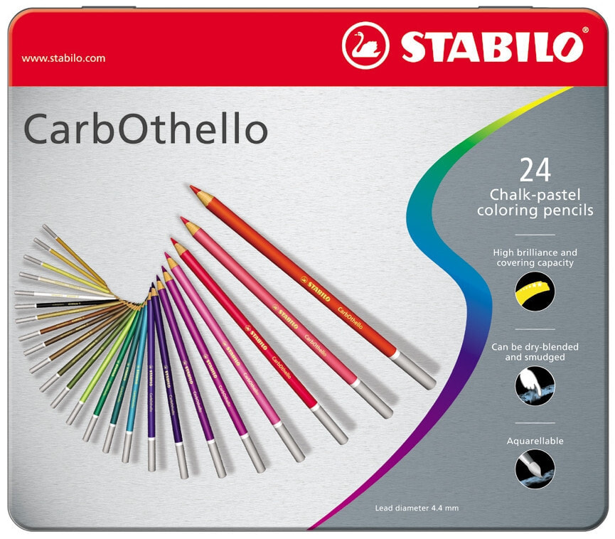 STABILO Carbothello цветной карандаш 24 шт 1424-6