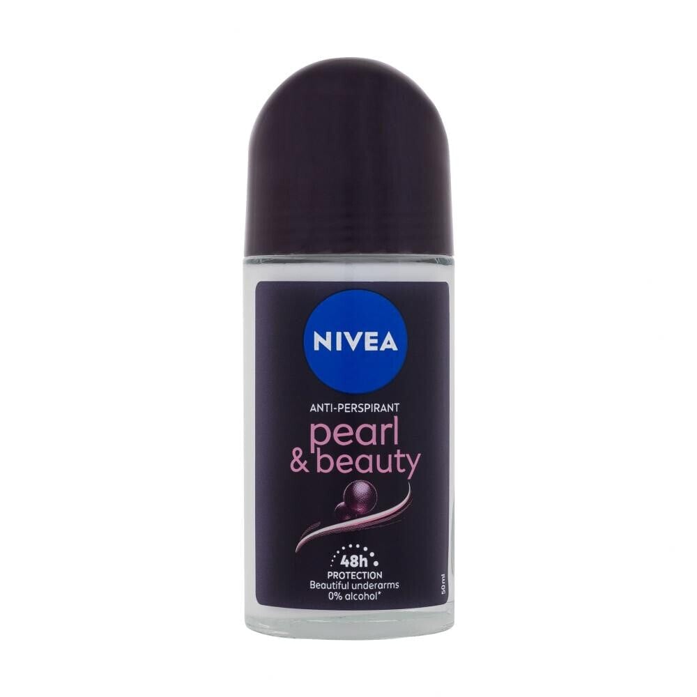 Nivea Pearl & Beauty Black 48H 50 ml antiperspirant Roll-on für Frauen