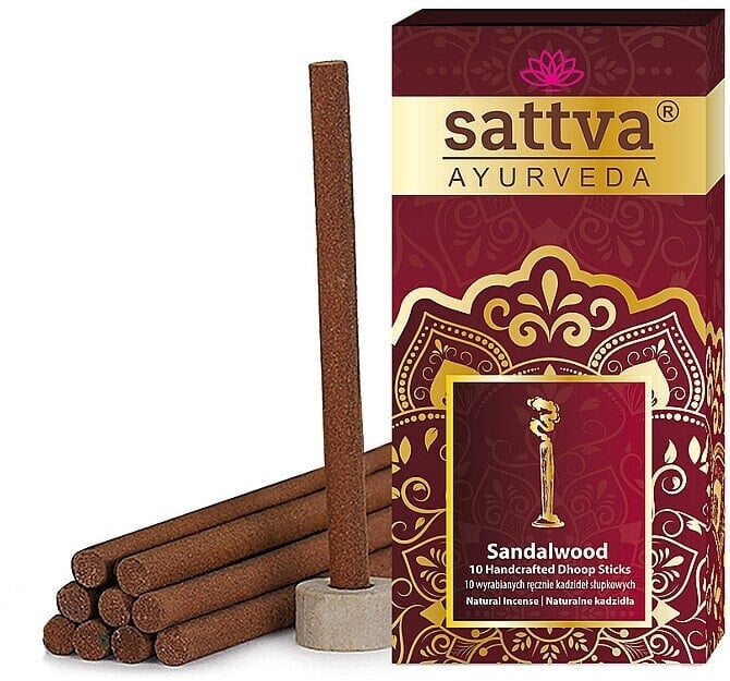 Räucherstäbchen - Sattva Ayurveda Sandalwood Dhoop Sticks