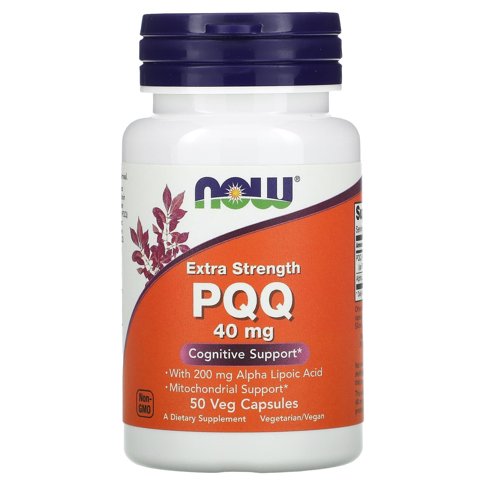 Extra Strength PQQ, 40 mg, 50 Veg Capsules