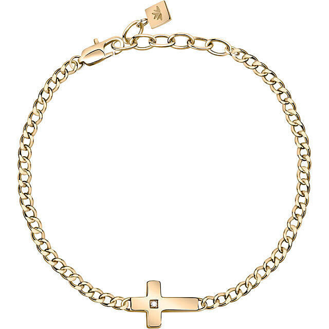 Bronze bracelet Cross SKR63
