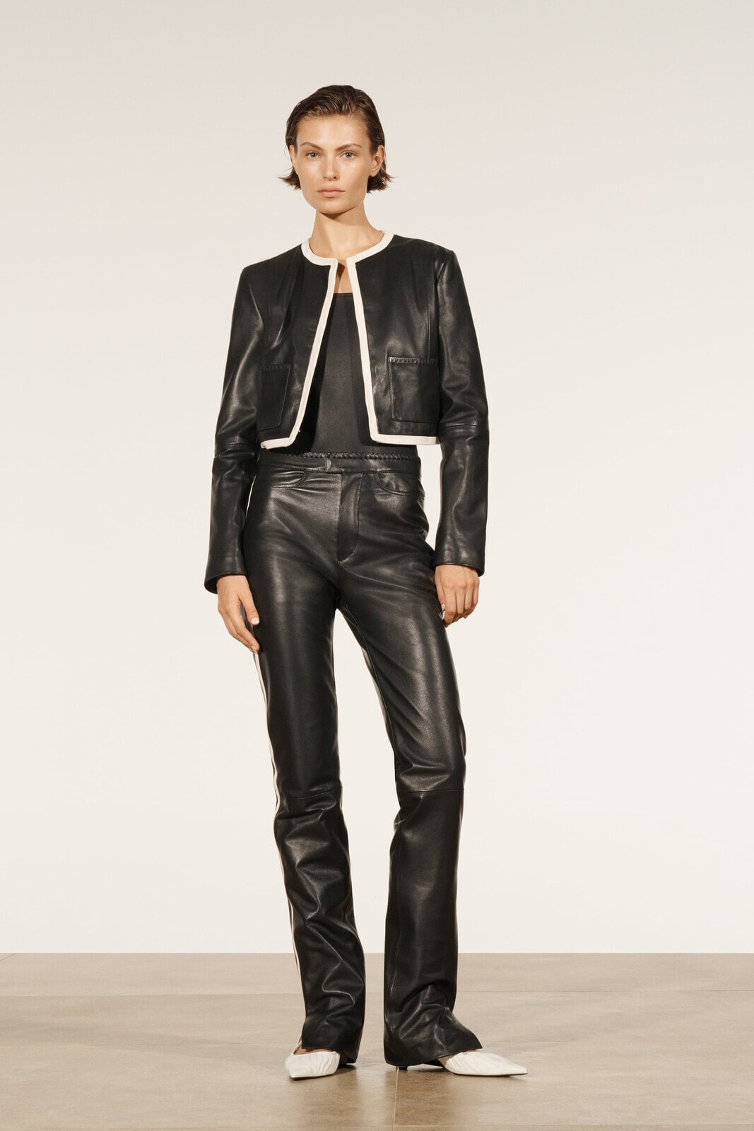 Skinny leather trousers - limited edition