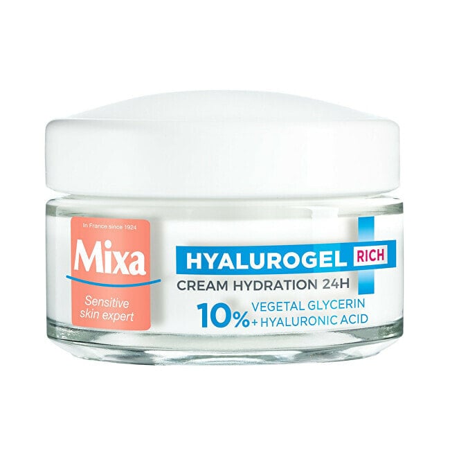 Mixa Hyalurogel Rich Cream Интенсивный увлажняющий дневной крем 50 мл