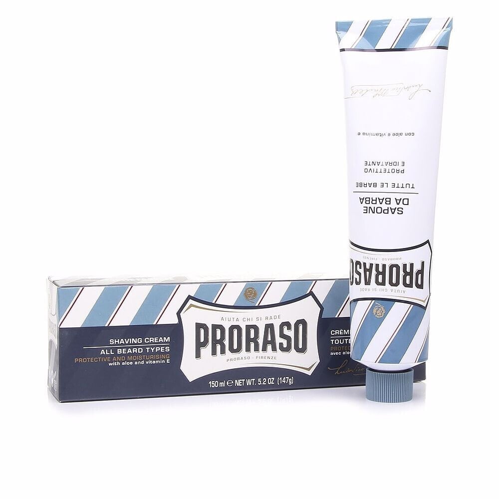 Крем, лосьон или бальзам после бритья Proraso BLUE crema de afeitar aloe y vitamina E 150 ml