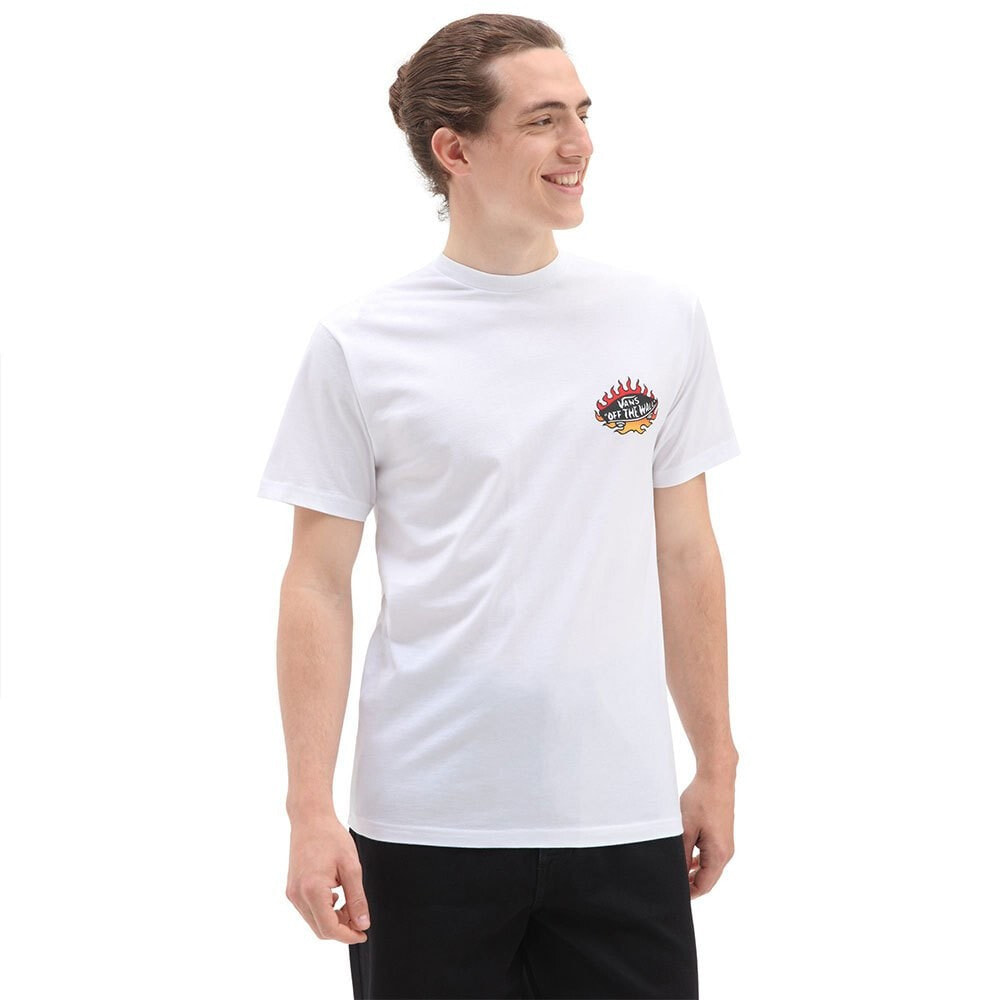 VANS Fuego Skeleton Logo Short Sleeve T-Shirt
