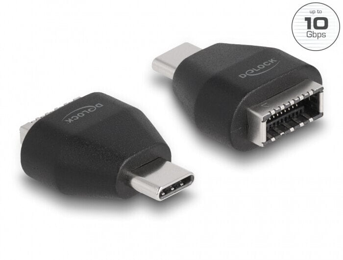 66058 - USB Type-C (USB 3.2 Gen 2) - USB A (USB 3.2 Gen 2) - Black