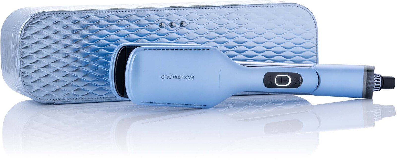 Duet Style 2-in-1 Hot Air Styler in Icy Blue