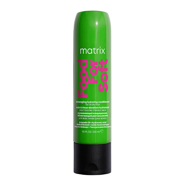 Hydrating conditioner for easier detangling of dry hair Food For Soft (Detangling Hydrating Conditioner) 300 ml
