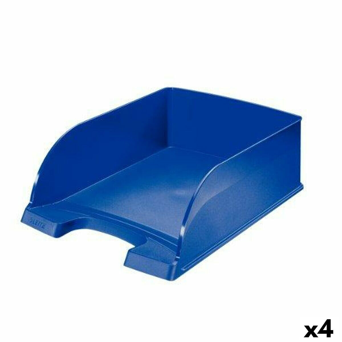Set of organiser trays Leitz Plus Jumbo Blue (4 Units)
