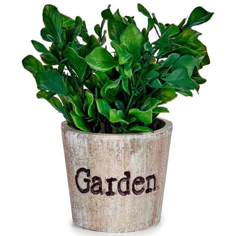 IBERGARDEN Artificial Plant+Garden Pot 21X15 Cm