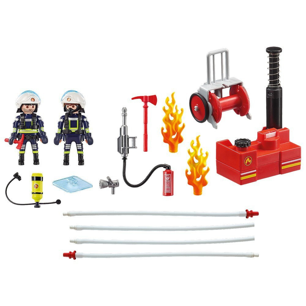 PLAYMOBIL 9468 Firefighters With Water Pump