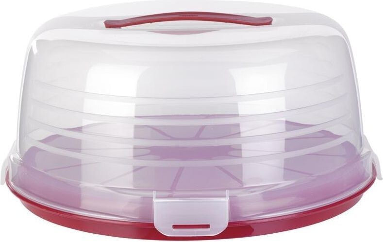 Curver CAKE CONTAINER ROUND RED 172569