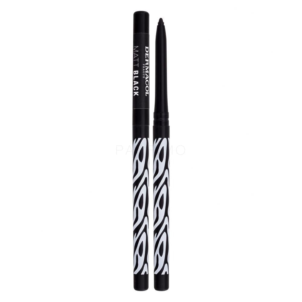 Dermacol Black Sensation Matte Black 0,35 g kajalstift für Frauen