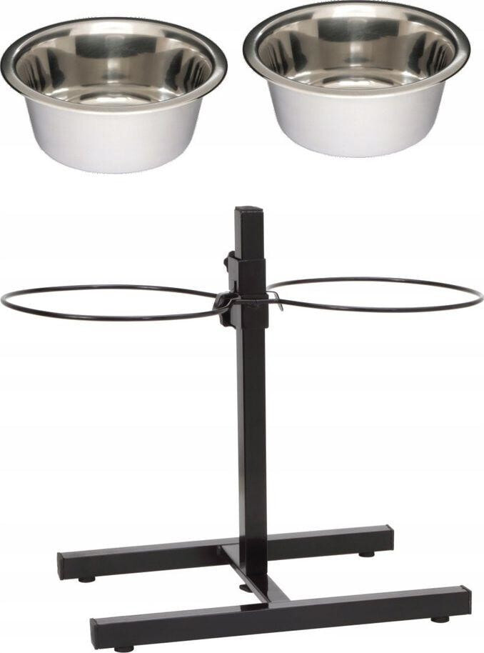 Barry King Adjustable stand with bowls 1.8L 2 pcs.