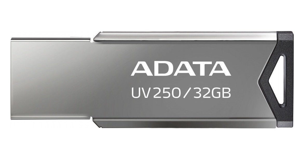 ADATA UV250 USB флеш накопитель 32 GB USB тип-A 2.0 Серебристый AUV250-32G-RBK