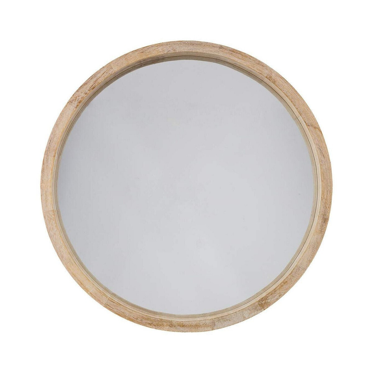Wall mirror Atmosphera Circular Natural (Ø 50 cm)