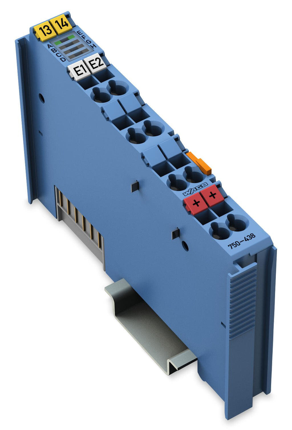 Wago 750-438 цифровой/аналоговый модуль ввода/вывода