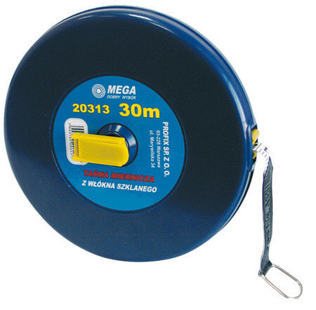 Mega Fiberglass tape measure 30m closed housing - 20313