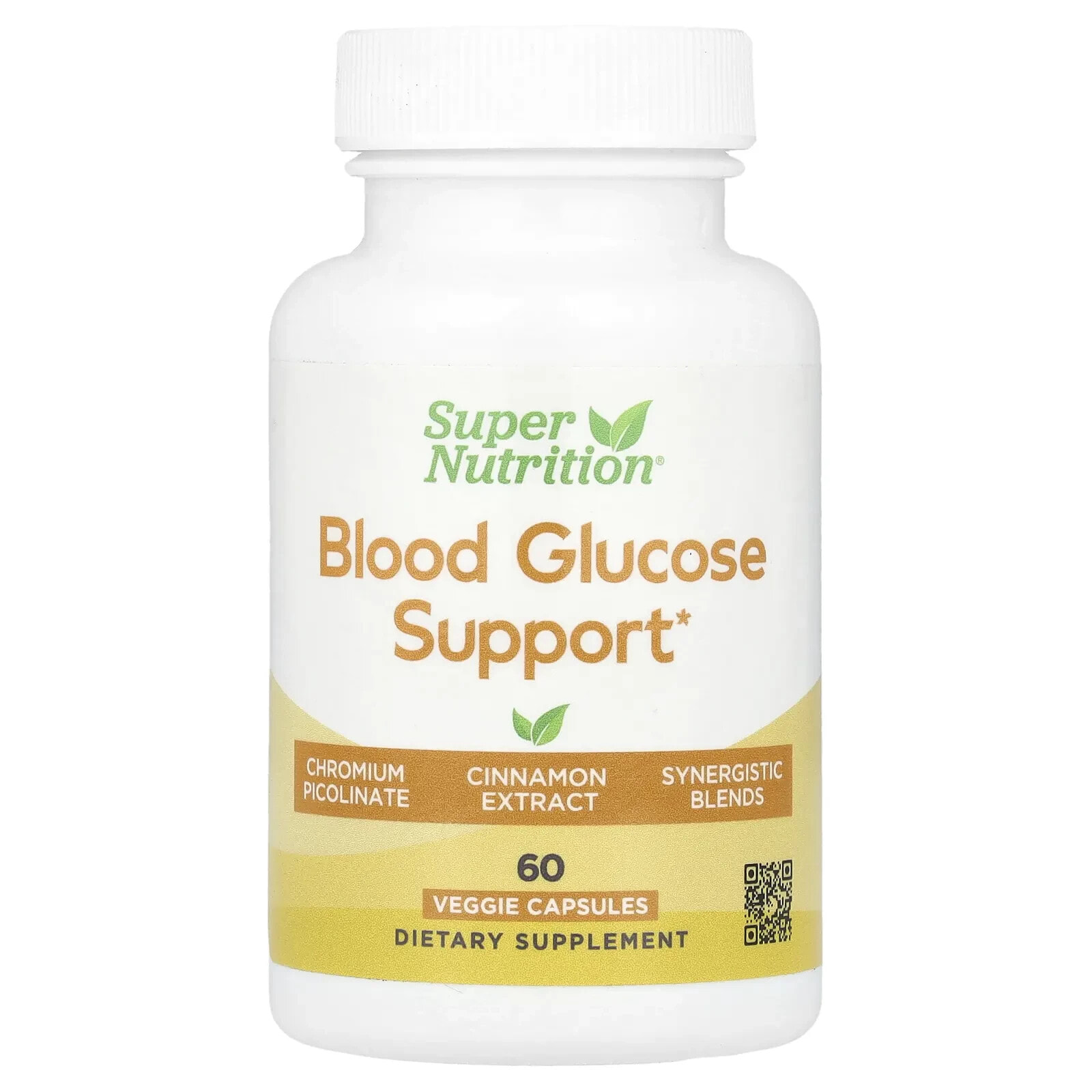 Blood Glucose Support, 60 Veggie Capsules