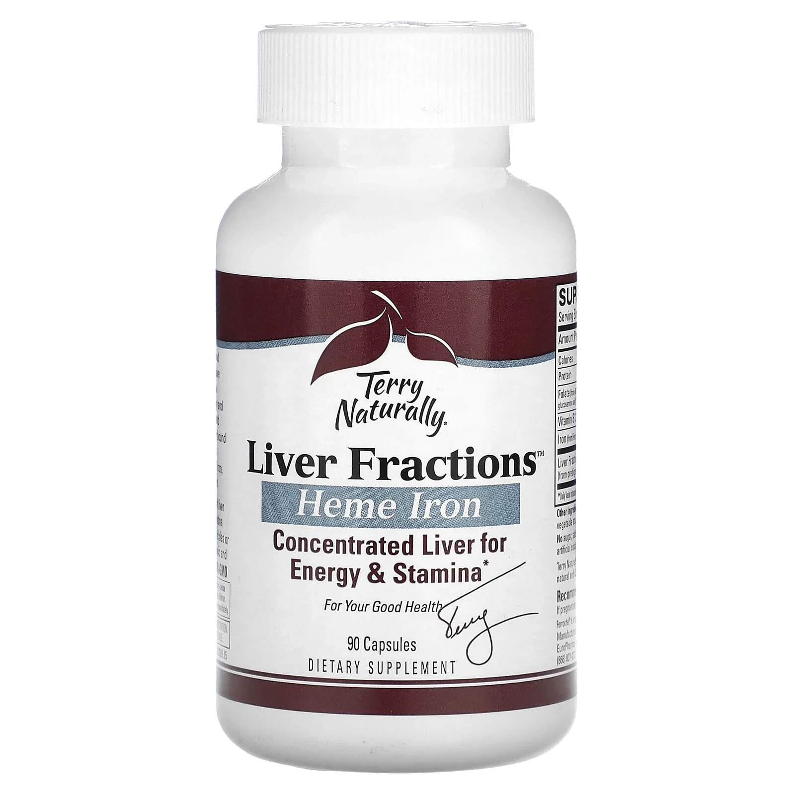 Liver Fractions, 90 Capsules