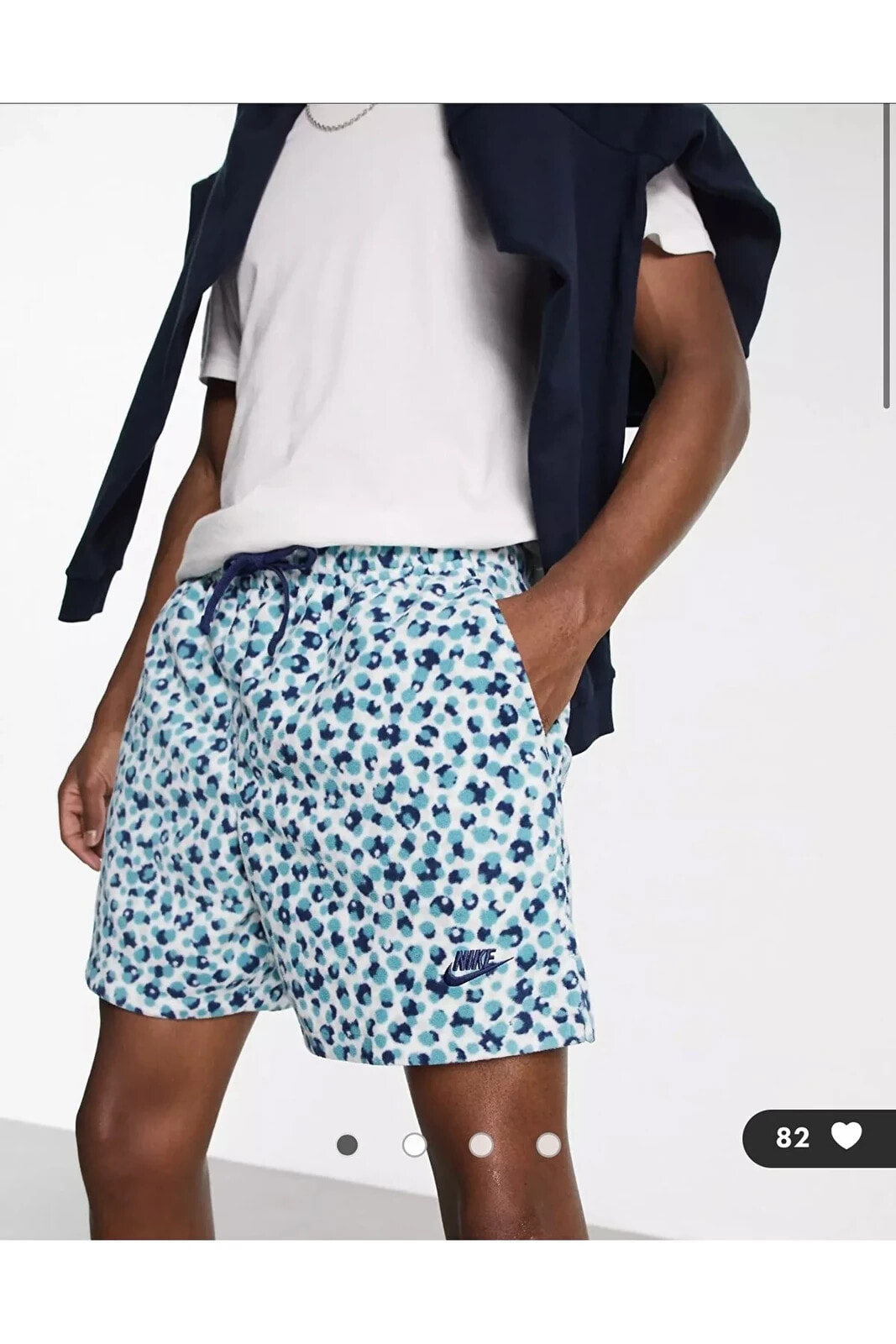 Sportswear Club Fleece+ ''Bright Spotted Pattern'' Erkek Şort NDD SPORT