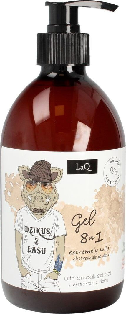 LaQ Men's shower gel 8in1 Wild from the forest 500ml
