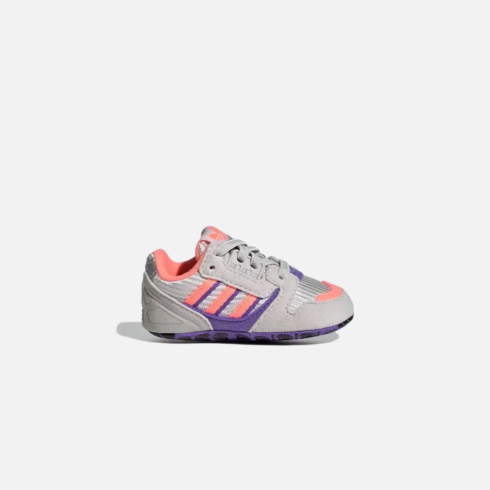 adidas Originals Crib ZX 8000 - Grey One / Acid Red / Purple Rush