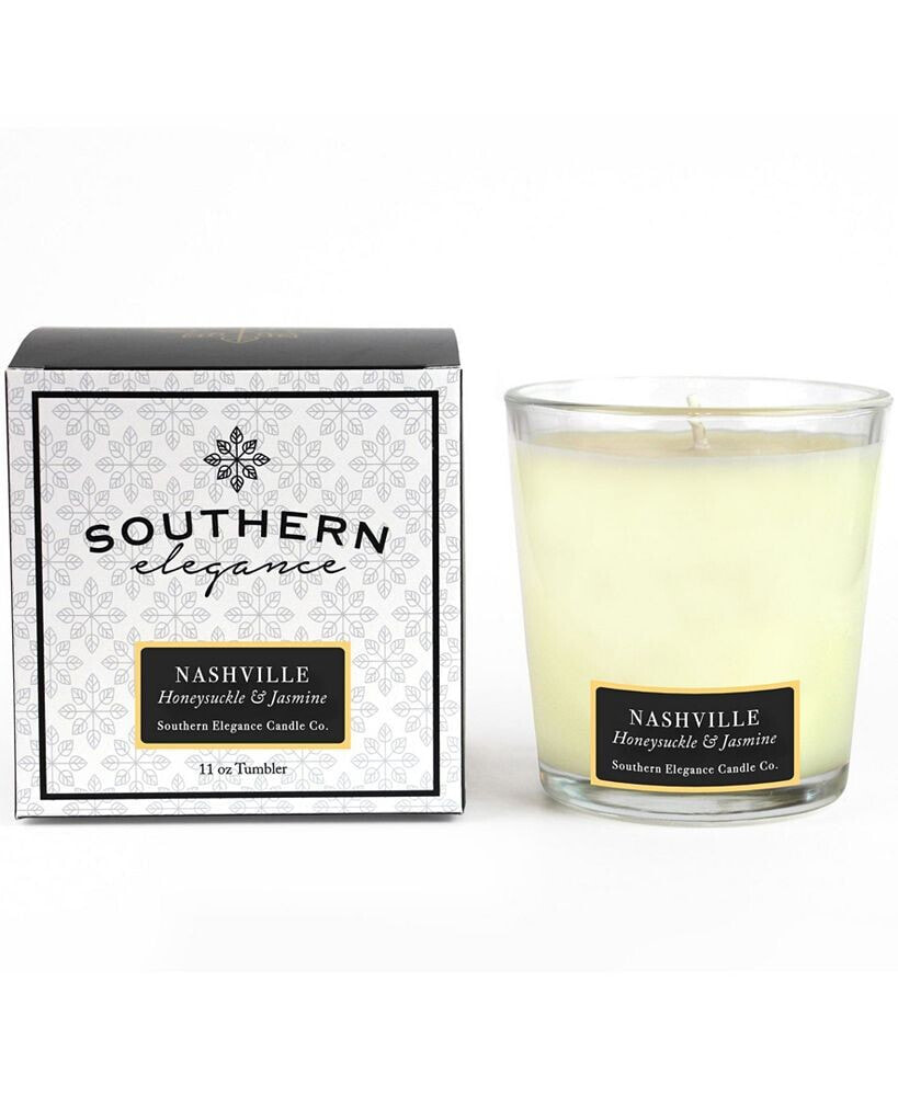 Southern Elegance Candle Company nashville Honeysuckle and Jasmine Tumbler, 11 oz