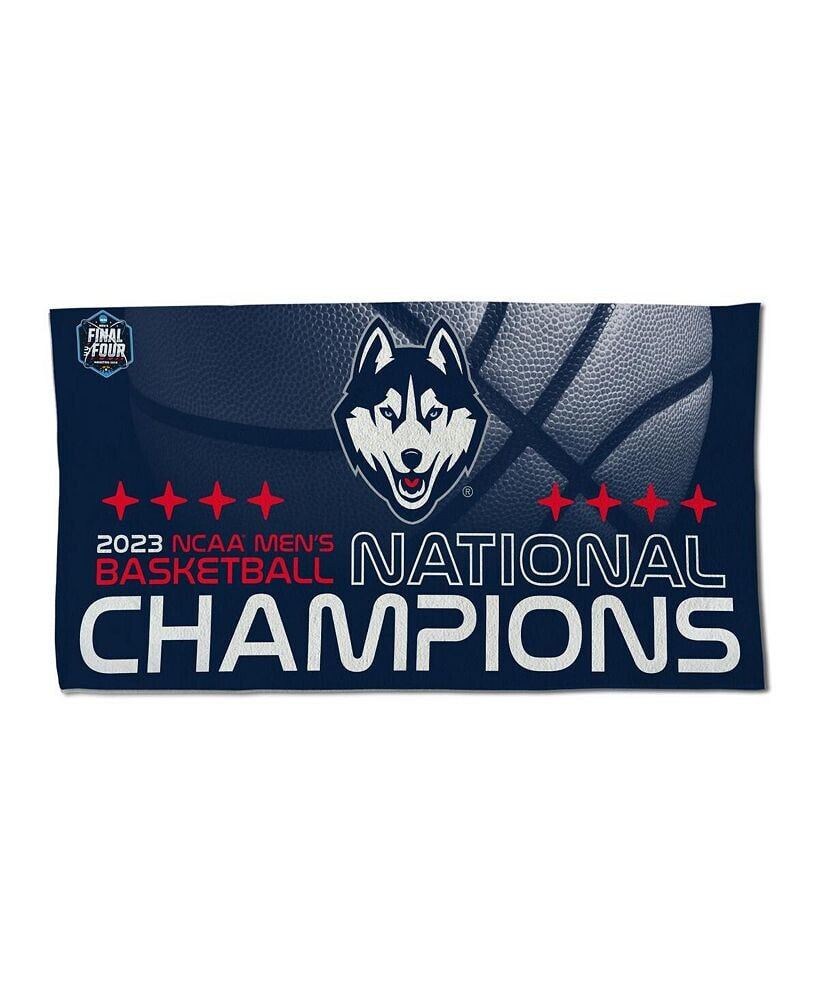 Wincraft uConn Huskies 2023 NCAA Men's Basketball National Champions 22'' x 42'' Two-Sided On Court Locker Room Towel