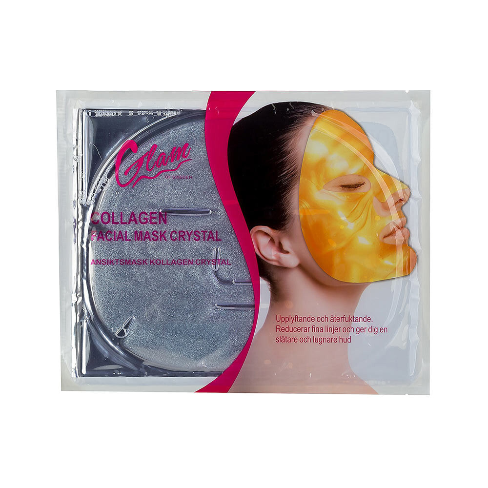 Glam OF Sweden Collagen Facial Mask Crystal Кристальная коллагеновая маска для лица 60 г