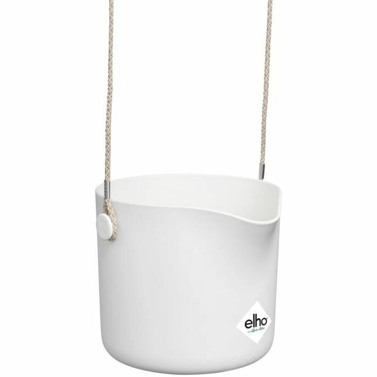 Hanging Planter Elho White Plastic Ø 18 cm