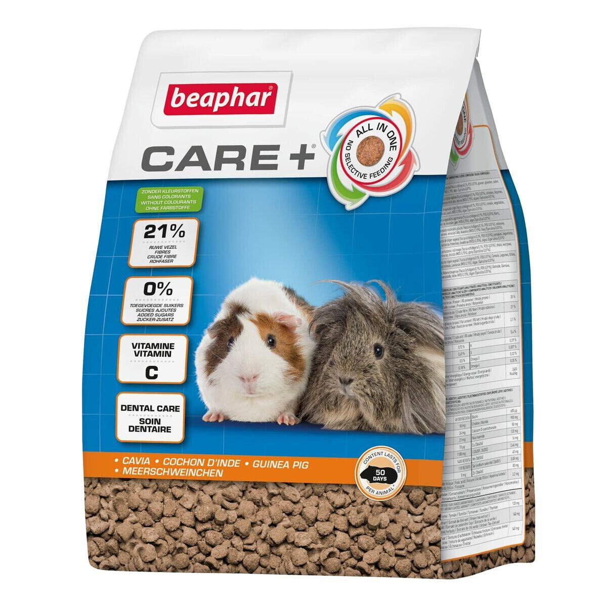 Фураж Beaphar Care+ Морская свинка 1,5 Kg