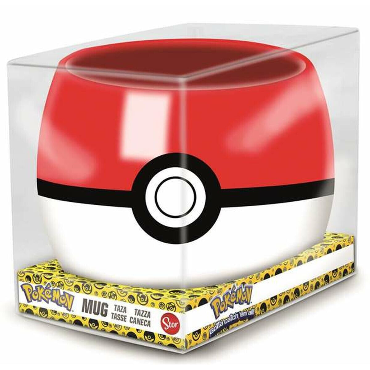 Чашка в коробке Pokémon Pokeball Керамика 360 ml