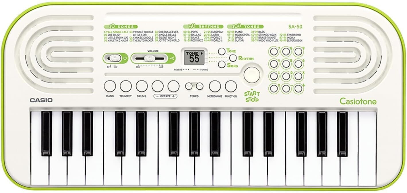 Casio SA-50 Mini Keyboard with 32 Mini Keys
