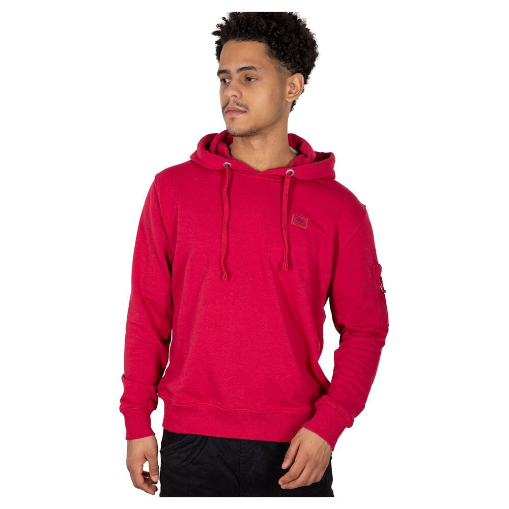 Alpha industries cheap hoodie red