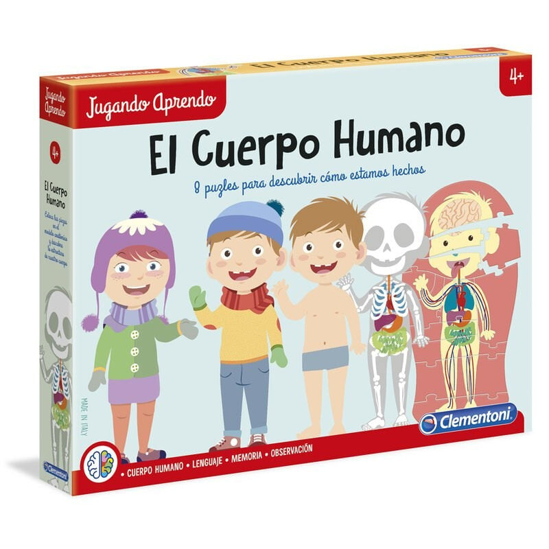 CLEMENTONI The Human Body Game In Spanish