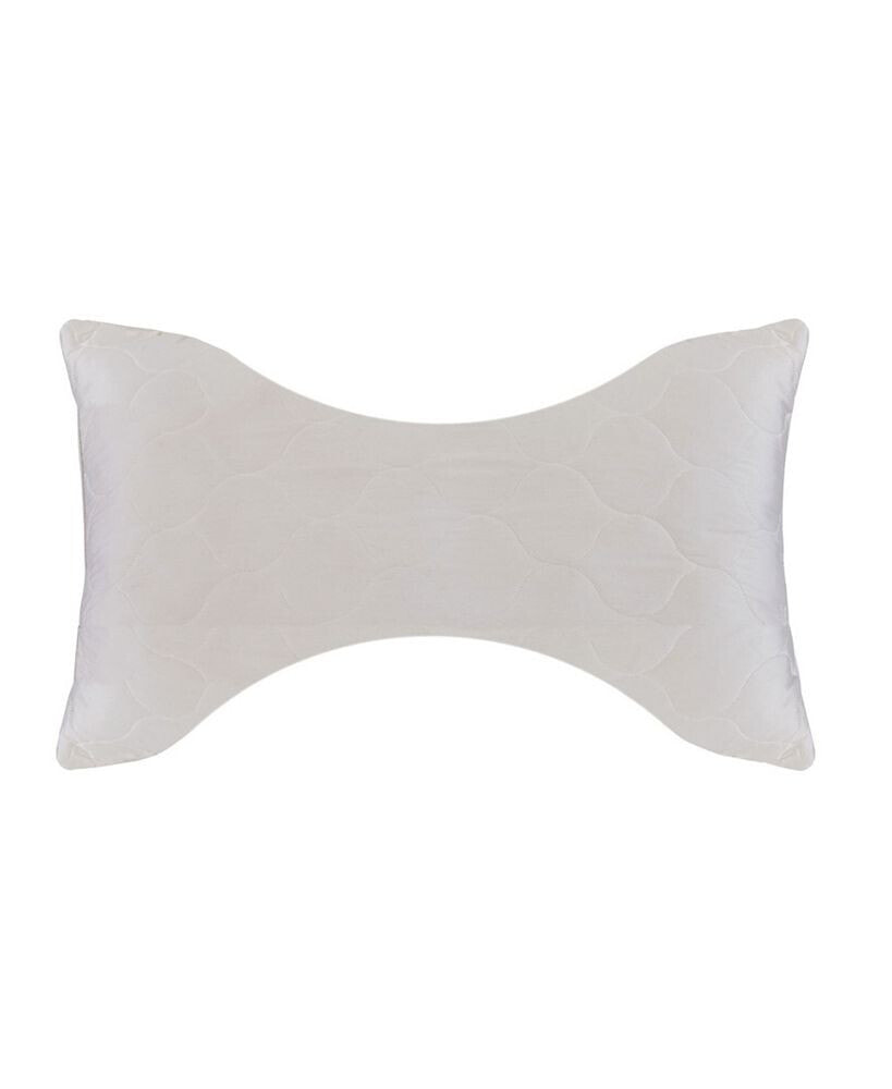 Sleep & Beyond mydual, Natural, Adjustable and Washable Side Wool Pillow, Standard